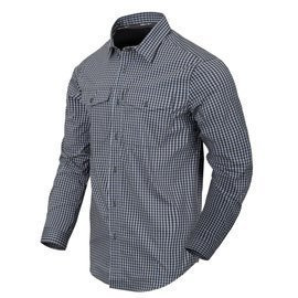 COVERT CONCEALED CARRY SHIRT - PHANTOM GREY CHECKERED - HELIKON