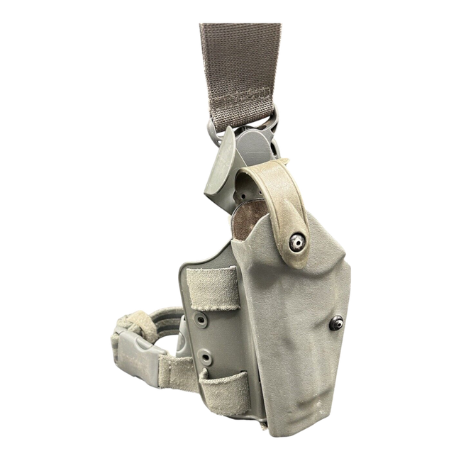 Detachable tactical holster - Safariland Mod. 6005 SLS - left-side attachment - Foliage Green