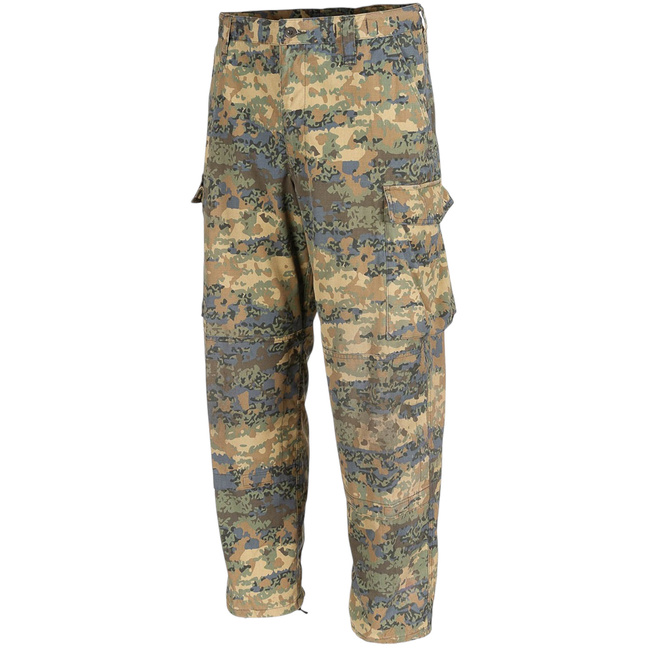 AT FIELD PANTS - 03 - RIP-STOP - CAMO - USED