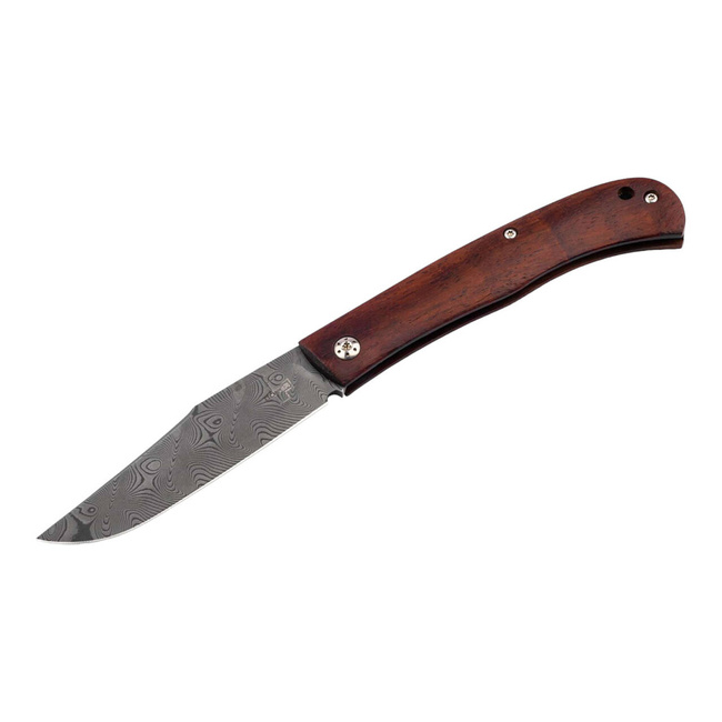 DAMASCUS KNIFE SLACK - BOKER PLUS