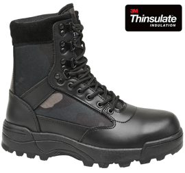9 Eyelet Tactical Boots - Darkcamo - Brandit