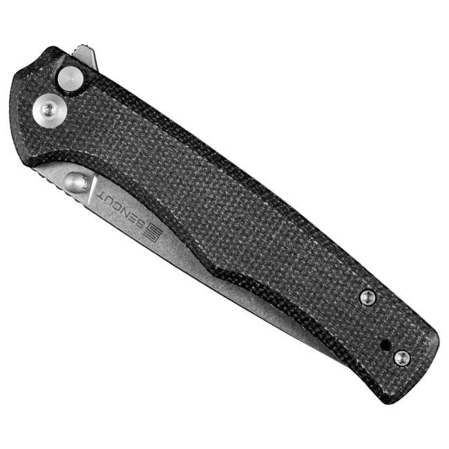 POCKET KNIFE - "SENCUT Crowley Micarta Black" - Böker