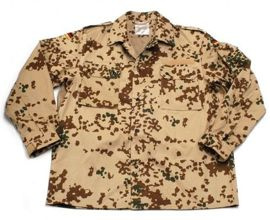 SHIRT GENUINE GERMAN ARMY TROPICAL CAMO