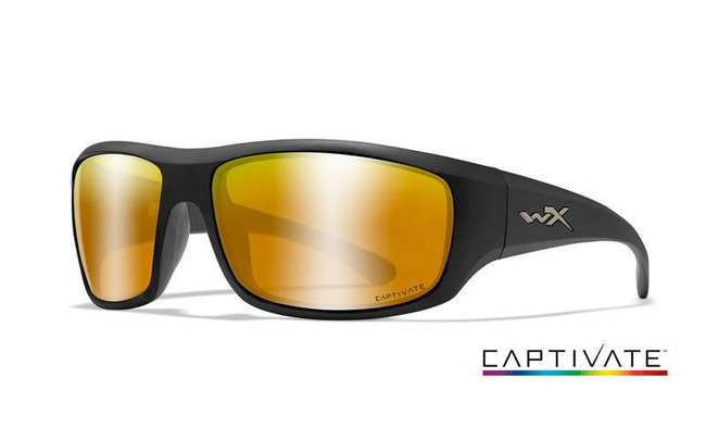 Glasses - Wileyx - OMEGA - Captivate Bronze Mirror Matte Black Frame