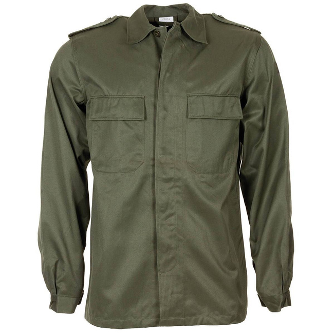 FIELD JACKET BDU - BELGIAN MILITARY SURPLUS - OD GREEN - LIKE NEW