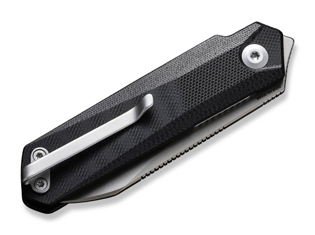 POCKET KNIFE KI-V PLUS G10 BLACK