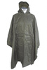 US ARMY STYLE O.D. RIP-STOP WET WEATHER PONCHO