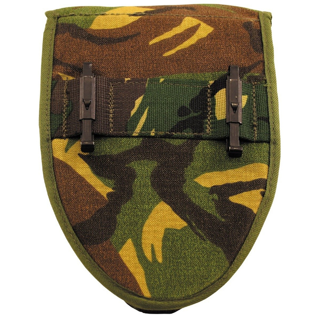 Shovel pouch, Alice clip, DPM camo - Military surplus from the Dutch Army - Used