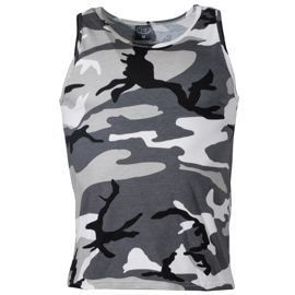 MFH singlet men pattern urban, 160g/m2