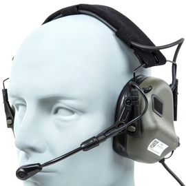 Earmor M32 Plus Active Hearing Protectors - Foliage Green