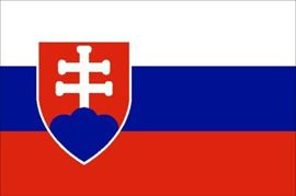 FLAG (91 x 152) cm SLOVAKIA
