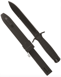 Black ′army′ Combat Knife With Sheath