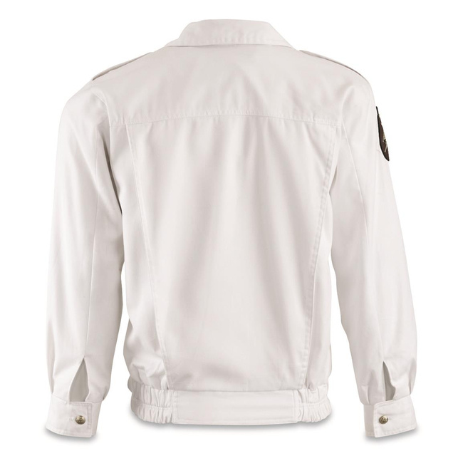 Cadet's Jacket - Romanian Military Surplus - White - Like New