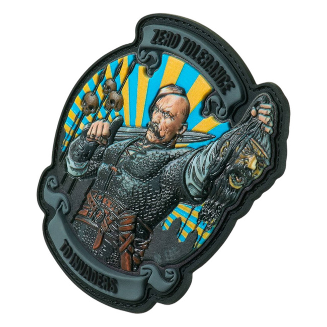 ZERO TOLERANCE PATCH PVC - GREY - M-TAC