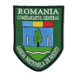 Emblema Comisariatul General Garda Nationala de Mediu, cu aplicare Velcro (cu scai)