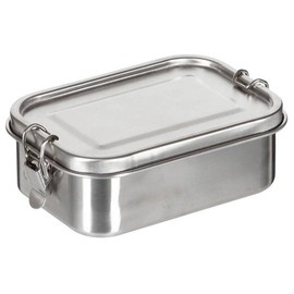 STAINLESS STEEL LUNCHBOX - PREMIUM - Fox Outdoor® - 16 x 11.5 x 6 CM