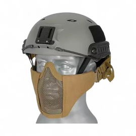 HALF FACE MESH MASK 2.0 - TAN - WOSPORT