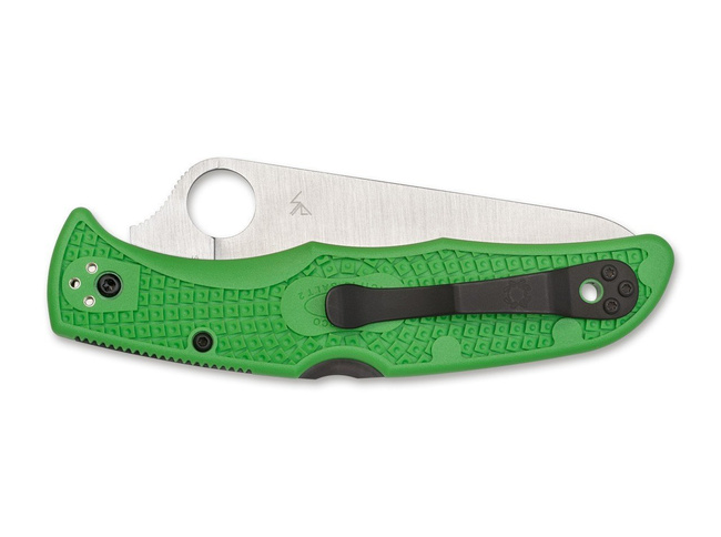 PACIFIC SALT 2 POCKET KNIFE - GREEN - SPYDERCO