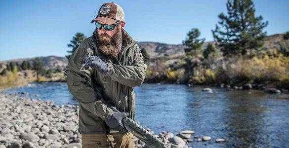 WINTER GLOVES - 3M THINSULATE - IMPACT DUTY MK2 - Helikon-Tex® - SHADOW GREY/BLACK