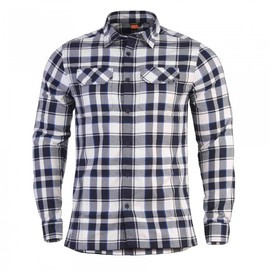 DRIFTER FLANNEL SHIRT - WHITE CHECKS - PENTAGON