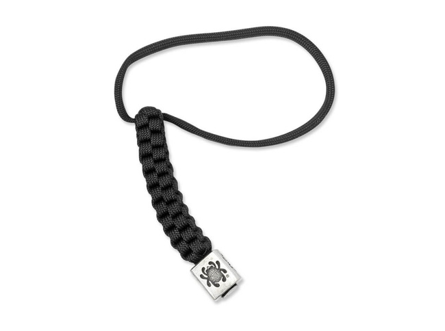 PEWTER FLAT BEAD LANYARD - SPYDERCO