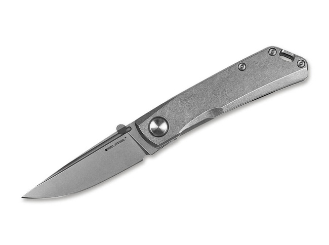 Pocket Knife - Luna ECO - Real Steel® - Gray with Stonewash finish