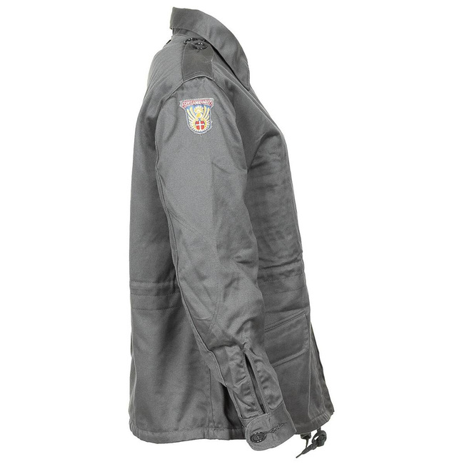 LADIES COMBAT JACKET - GREY - DANISH MILITARY SURPLUS - LIKE NEW