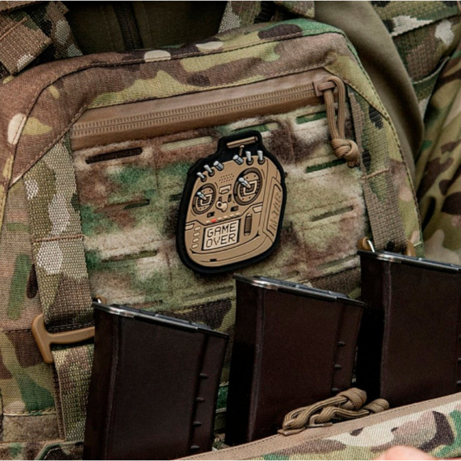 Patch FPV Remote Control - 3D PVC - Coyote - M-TAC