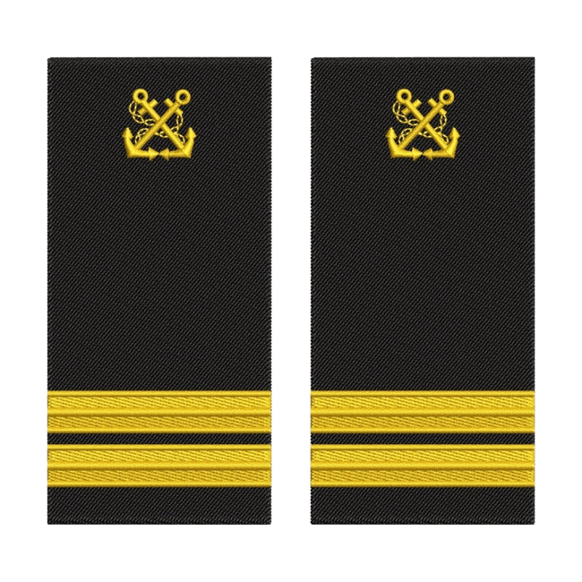 Embroidered ranks for Port Officer Grade I - old model