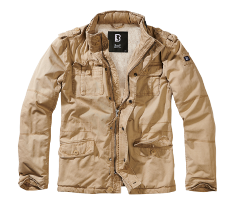 BRITANNIA WINTER JACKET - CAMEL - BRANDIT