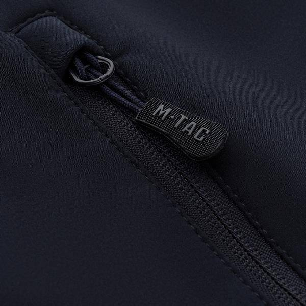 POLICE SOFTSHELL JACKET, BLACK - M-TAC
