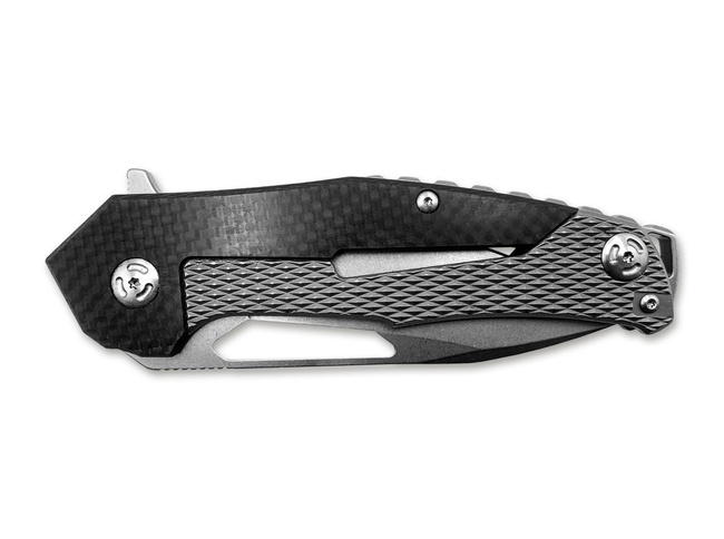 CHIBS STONE BLACK POCKET KNIFE - BOKER