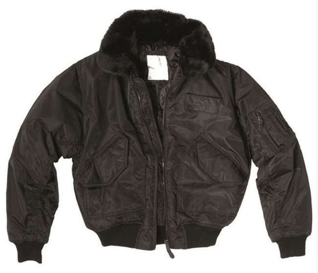 SWAT BLACK CWU JACKET W.DETACHAB.COLLAR
