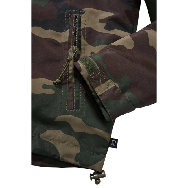 LADIES JACKET - FRONTZIP WINDBREAKER -  WOODLAND - BRANDIT