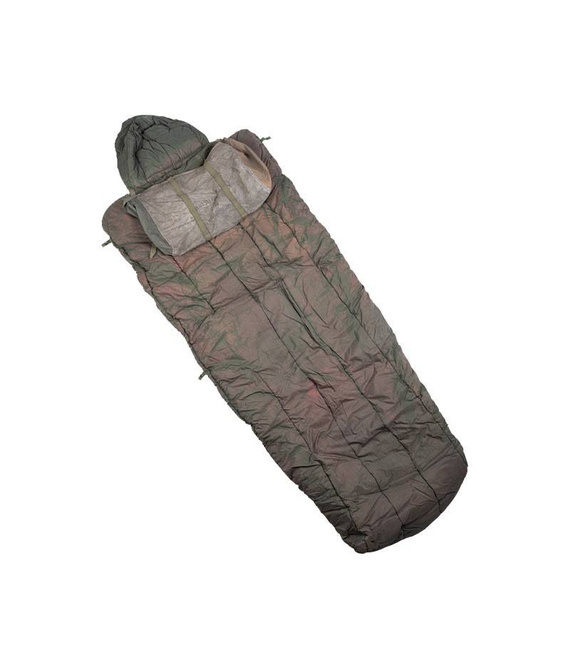 MUMMY SLEEPING BAG - 200 CM - OD (Olive Drab) - GREEK MILITARY SURPLUS - USED