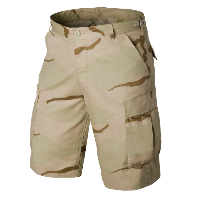BDU SHORTS, BERMUDAS - COTTON RIPSTOP - Helikon-Tex® - US DESERT