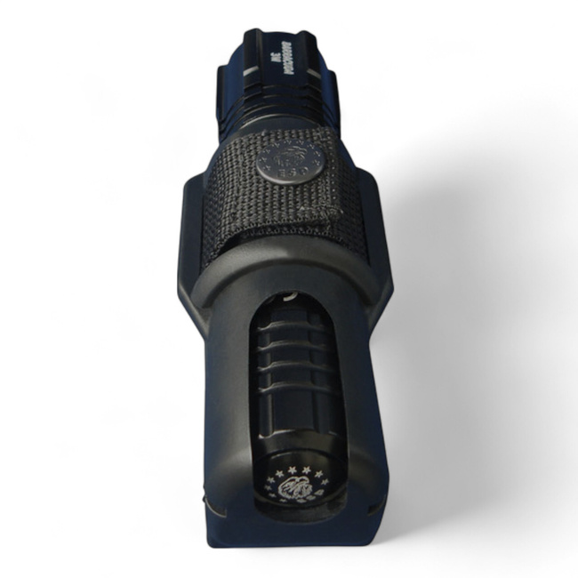 Swivelling holder for tactical flashlight - Black - LH-64