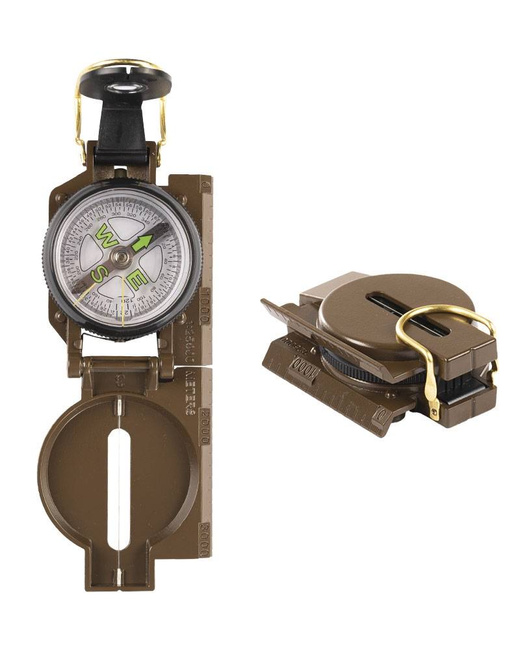 METAL COMPASS - GREEN OD - US MODEL - IMPORT