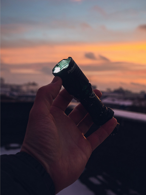 Armytek Dobermann XP-L HI White Tactical Flashlight