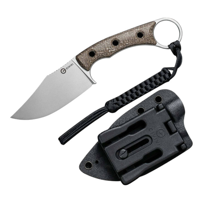 EDC KNIFE MIDWATCH MICARTA BROWN - CIVIVI