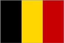 FLAG (91 x 152) cm BELGIUM