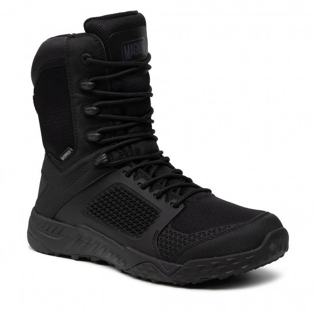 Tactical boots - DRUM MID WP - Magnum - Black/dark grey