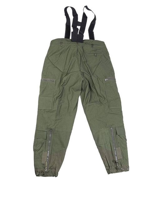 SWEDISH TANKER PANTS - LINED - OD M90 - LIKE NEW - (S-M)