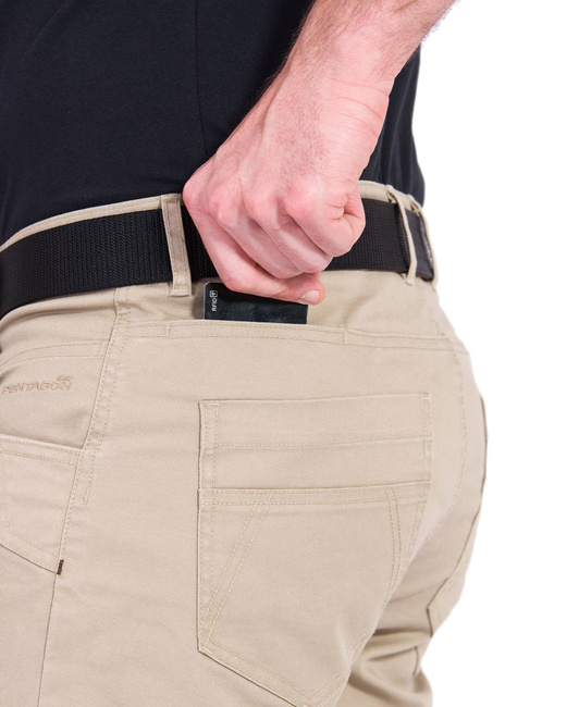 SHORTS - "ROGUE HERO" - Pentagon® - KHAKI