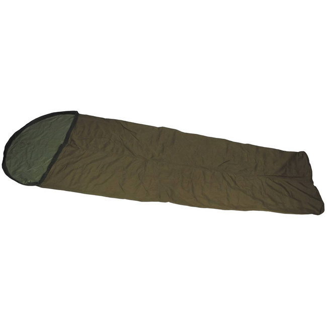 GB Sleeping Bag Cover, OD green, laminate, used, SECOND QUALITY