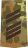 GERMAN ARMY FLECKTARN CAMO/BLACK SHOULDER LOOPS ´OBERSTABSGEFREITER´