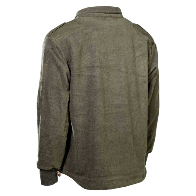 FLEECE-JACKET ZIPPER OLIVE