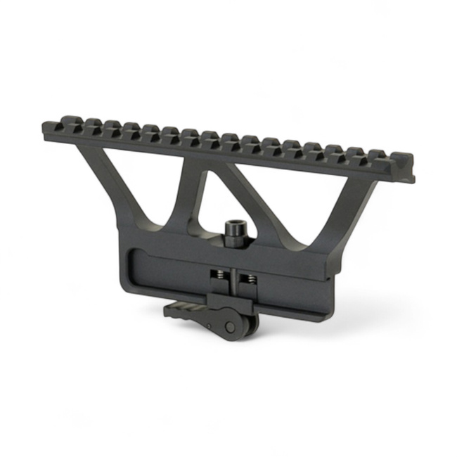 AK Scope Rail Mount - Black - M-ETAL