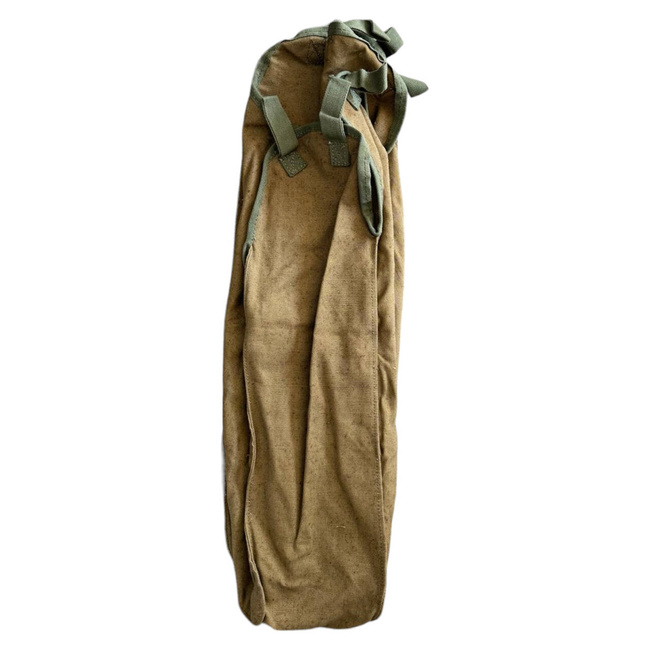 TEXTILE OPTICS CASE - COYOTE - MILITARY SURPLUS ROMANIAN ARMY - IN GOOD CONDITION