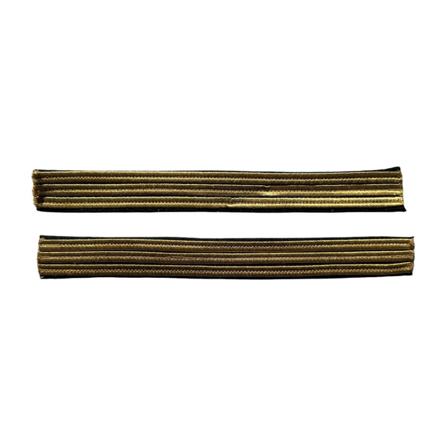 SLEEVE RANKS - CAPTAIN - MAPN - ROMANIAN ARMY MILITARY SURPLUS - IN GOOD CONDITION